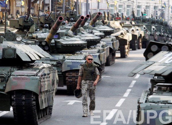 Парад на День Независимости в Киеве