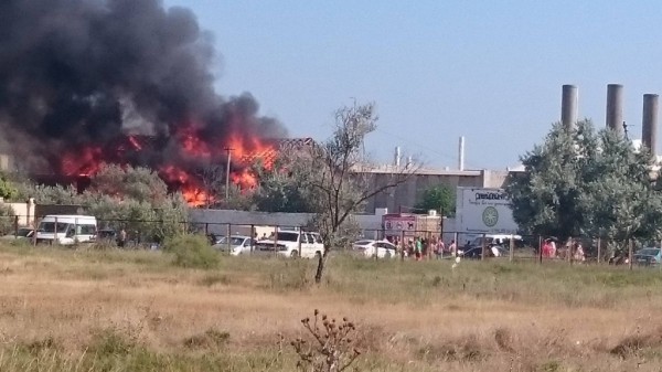 Пожар в Поповке