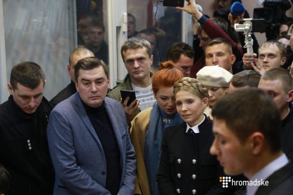 Тимошенко в суде над Саакашвили