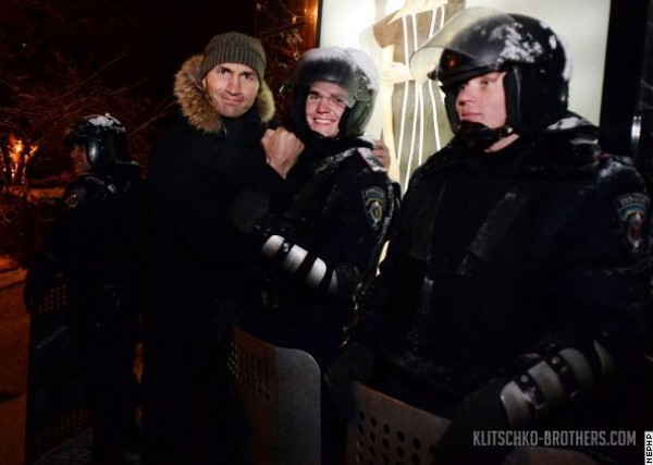 Владимир Кличко с Беркутомklitschko-brothers.com