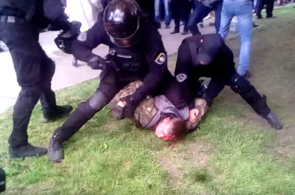 В Днепре 9 мая задержали 15 человек
