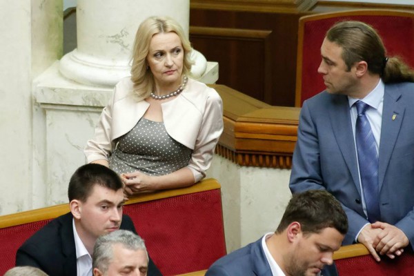 Фарион в парламенте