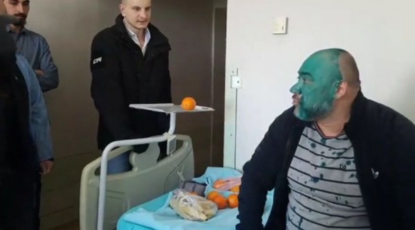 Позднее на место инцидента прибыла полиция