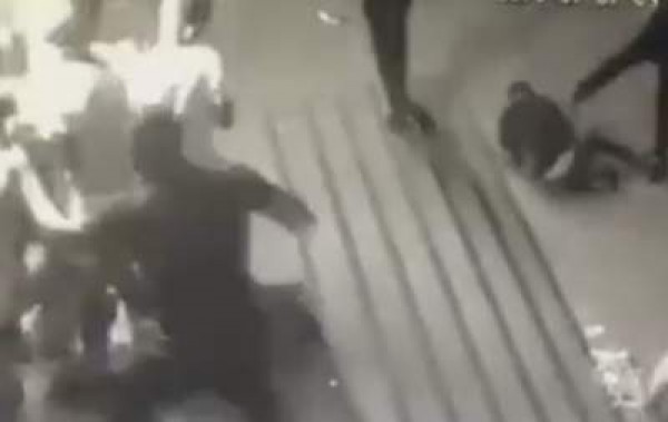Момент нападения