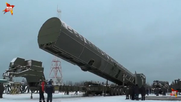 Ракетный комплекс Сармат пока не принят на вооружение