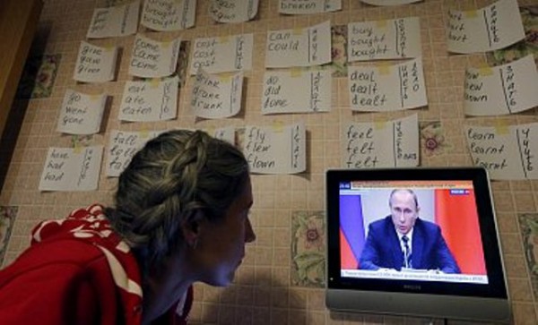 Россия усилила пропаганду на телеканалах