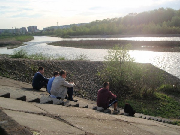 Дамба, где было сделано фото