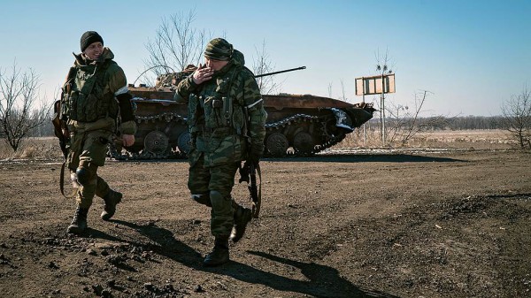 Российские контрактники едут на Донбасс
