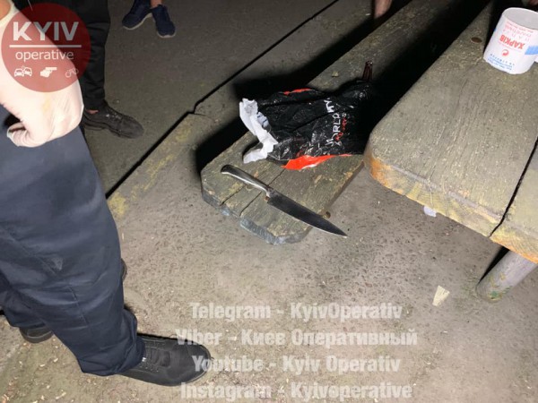Женщину спасло только то, что она подбежала к кафе, где было скопление людей