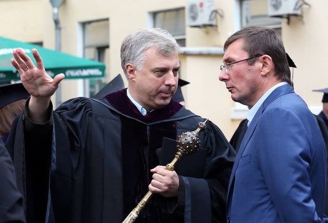 Юрий Луценко посетил Киево-Могилянскую академию