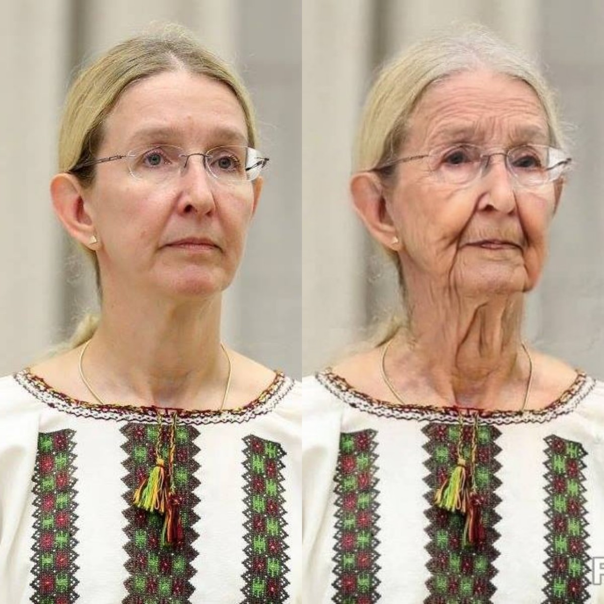 Супрун в старости