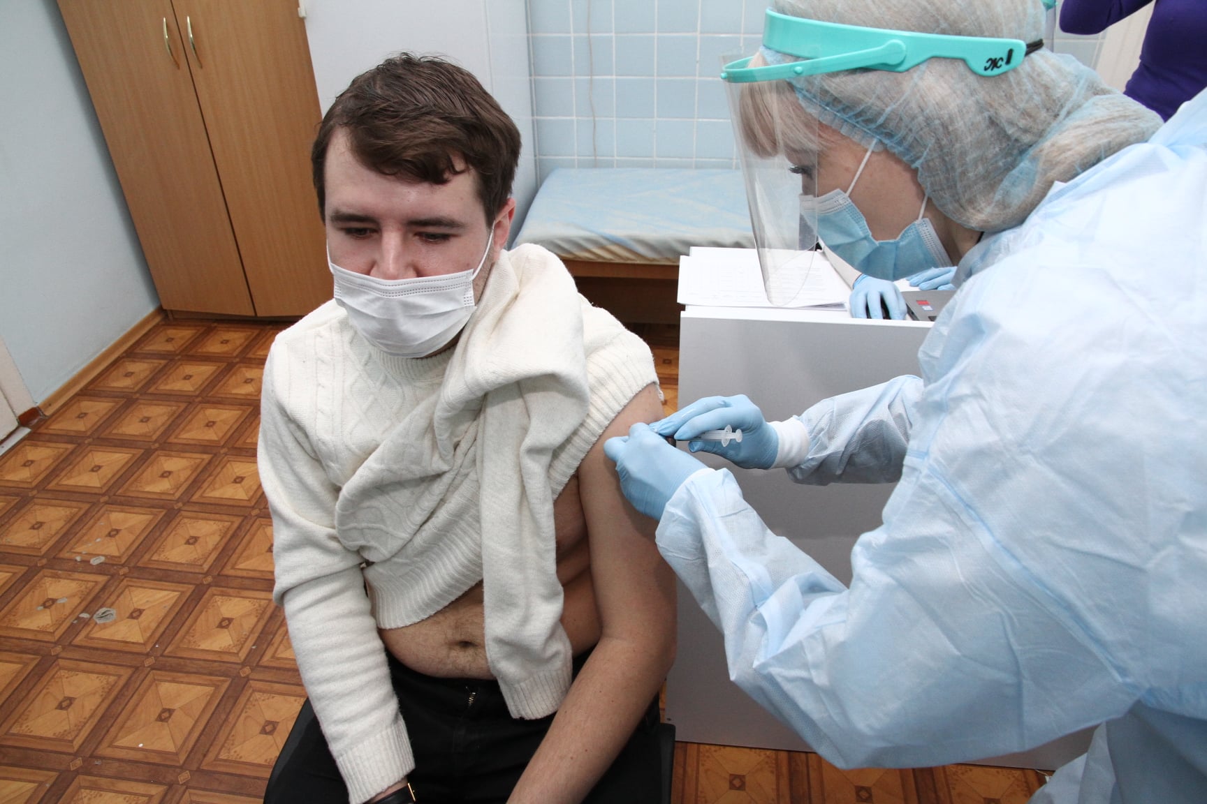 Вакцинация началась в Полтавской области