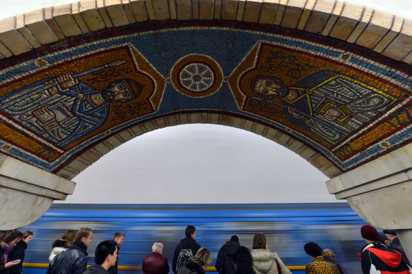 Киевская станция метро Золотые ворота названа одной из самых красивых в мире