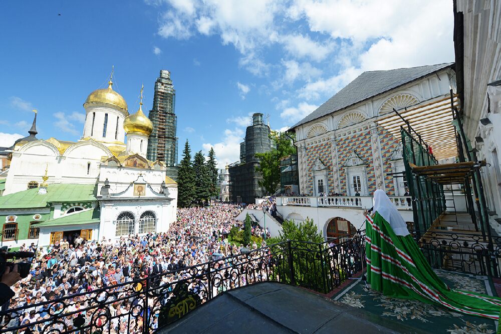 Оригинальный снимок с патриархом
