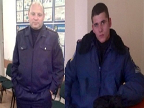 Подозреваемые Евгений Дрыжак и Дмитрий Полищук