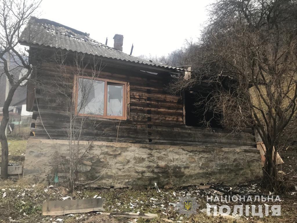 Фото сгоревшего дома