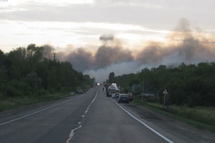 Взрыв на полигоне под Самарой