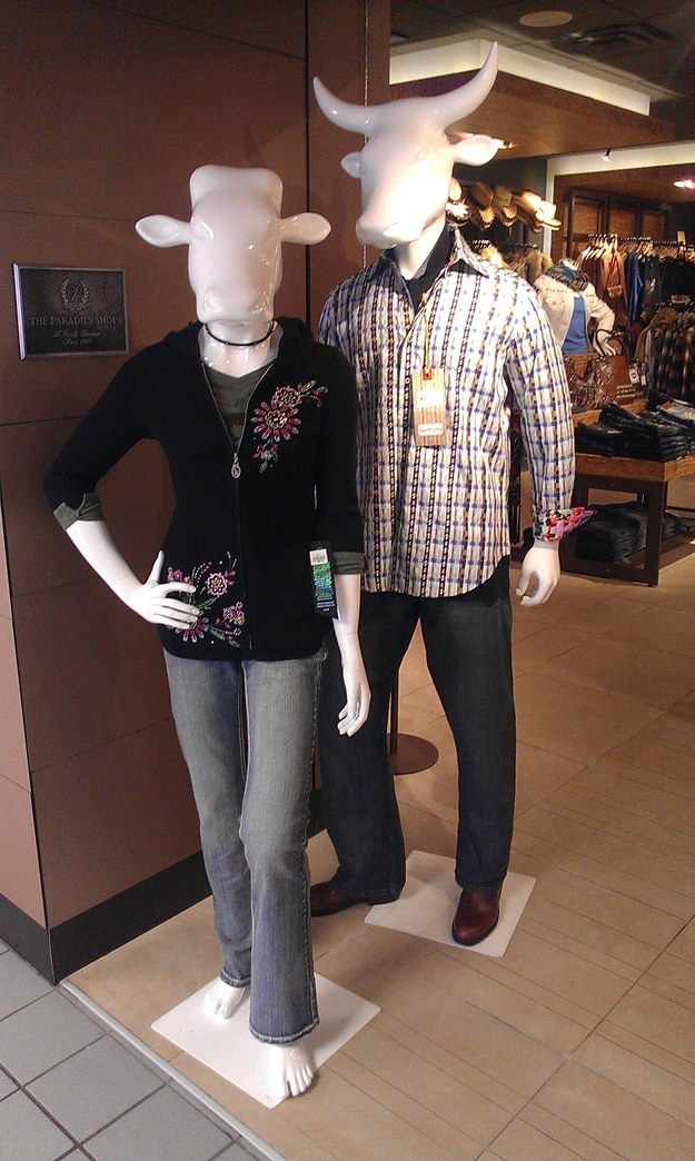 ...ликом быка...