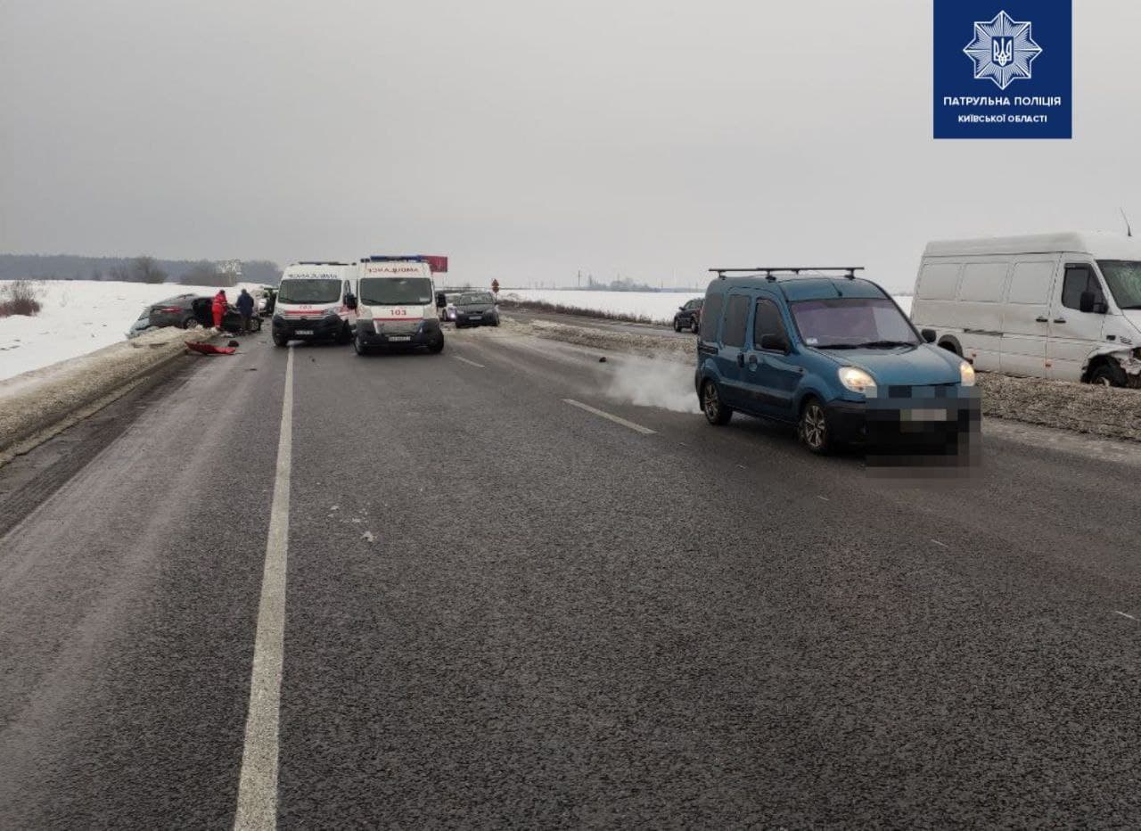 Фото с места ДТП