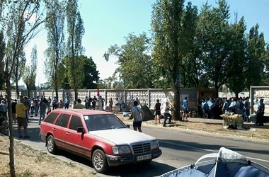 На Березняках жители протестовали против застройки сквера