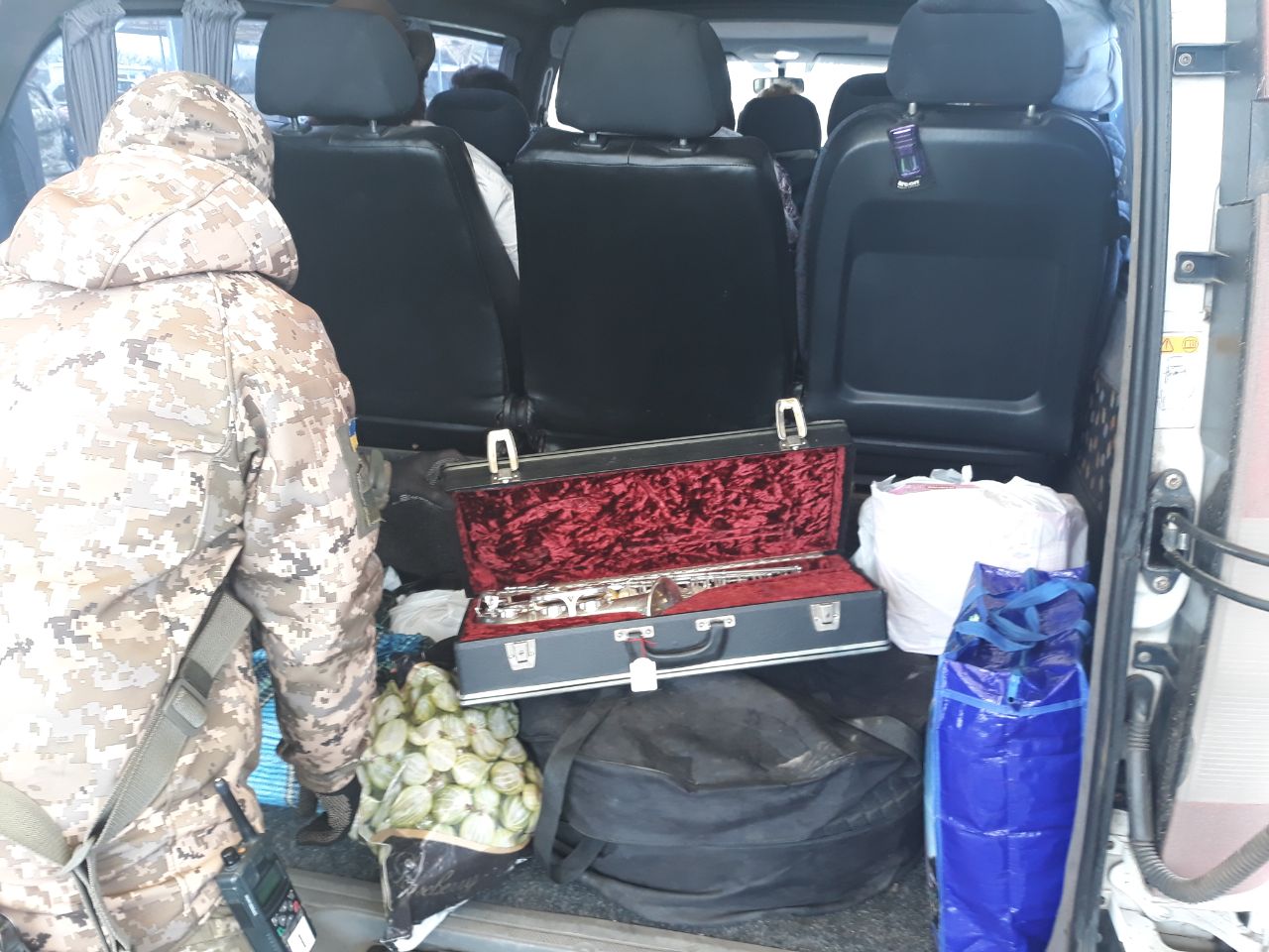 На мужчину составили протокол