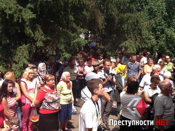 Митингующие во Врадиевке постепенно расходятся