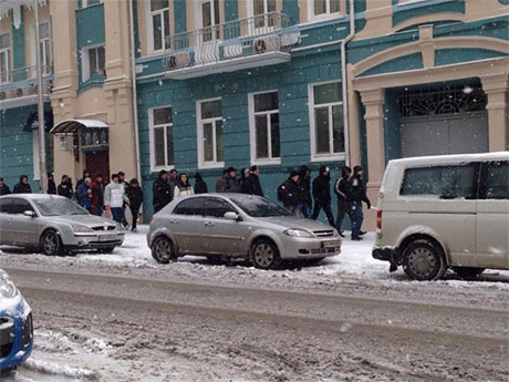 Представительство ЕС в Киеве заблокировали