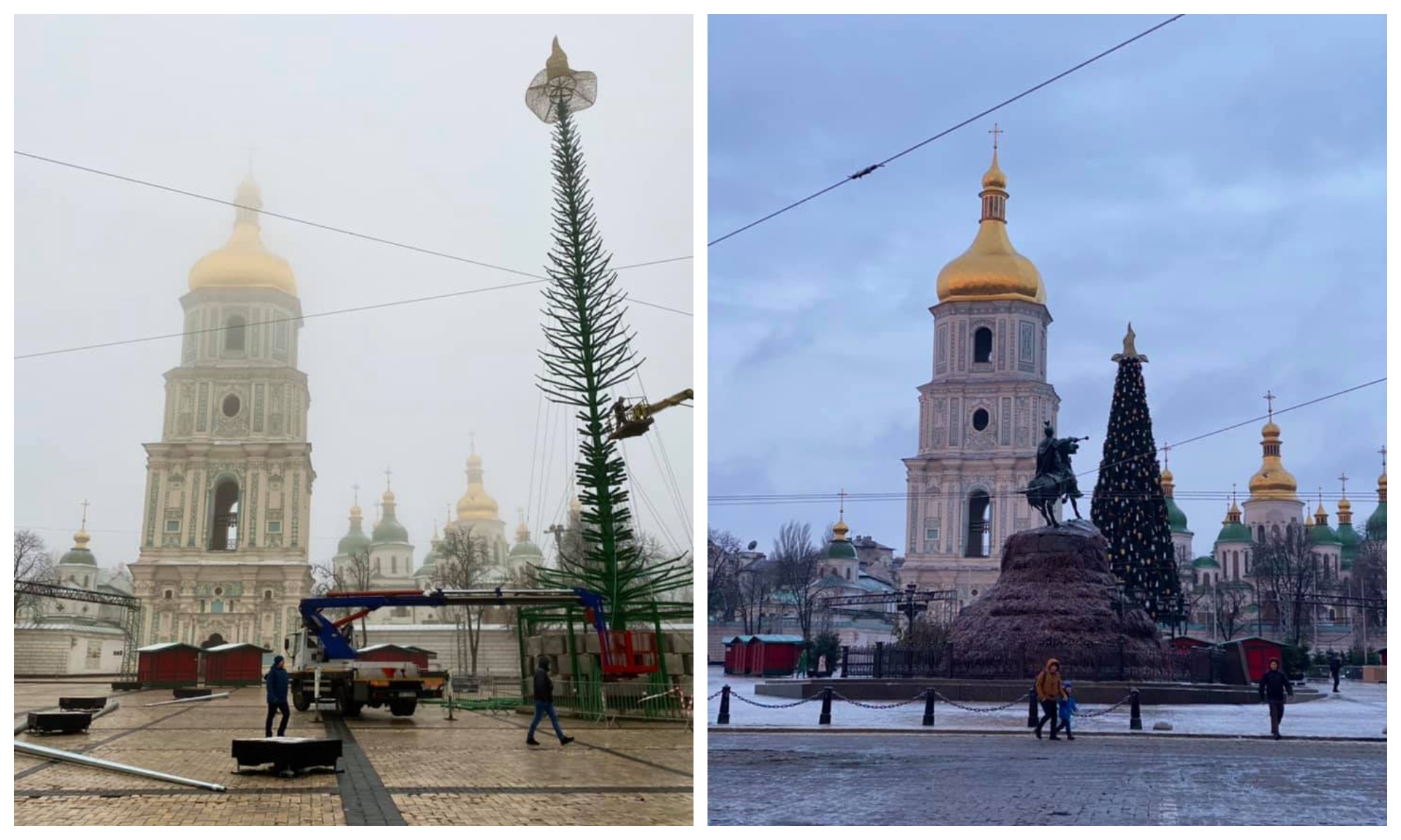 Шляпа ведьмы на главной елке страны