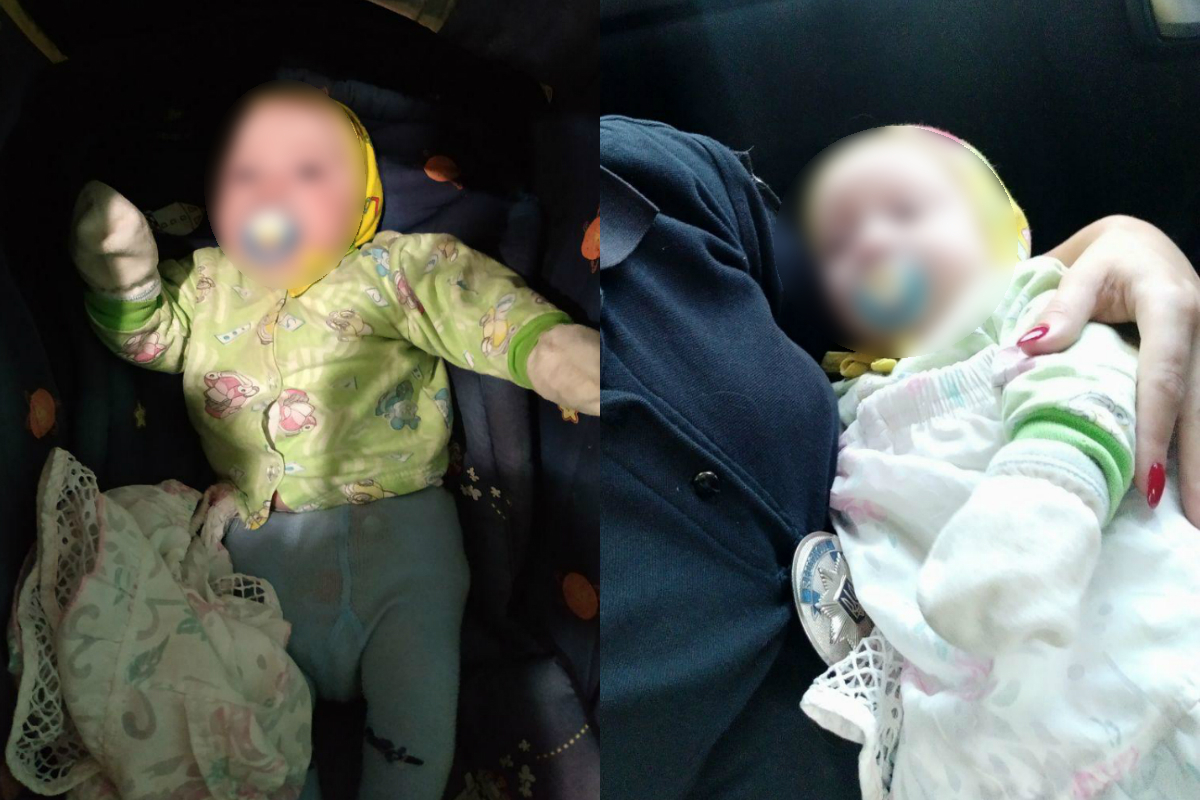 Малышку передали медикам