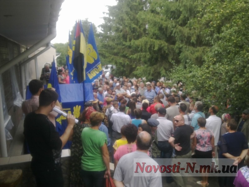 Митинг во Врадиевке 4 июля