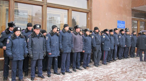 Штурм ОГА в Ивано-Франковске