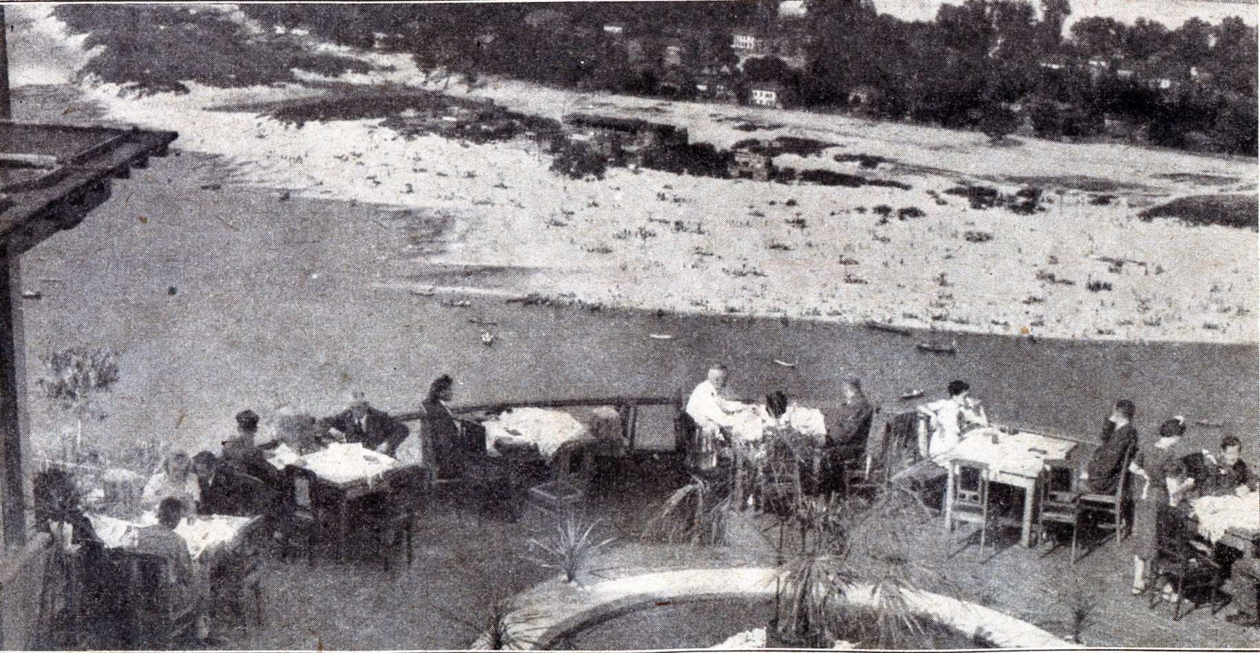 Пляжи Киева. 1942 год