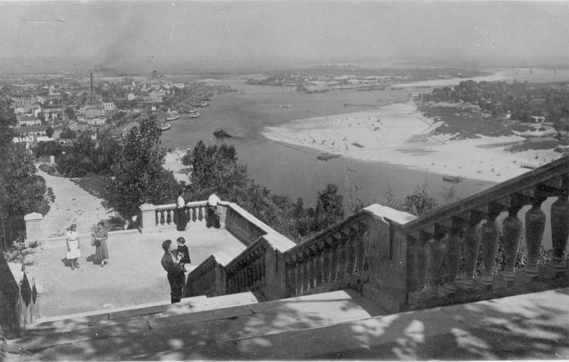 Пляжи Киева. 1930-е года.