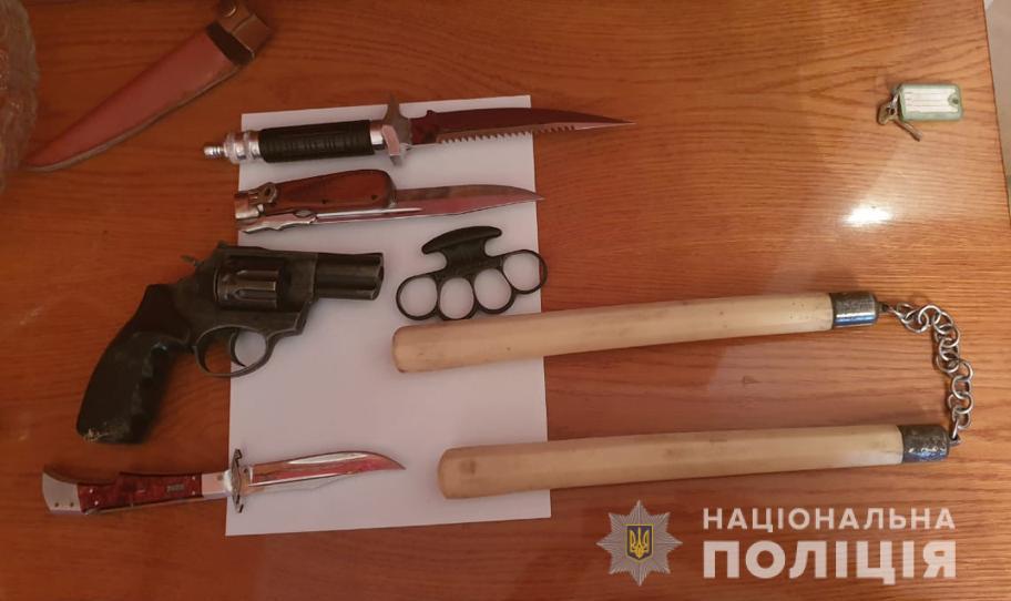Фото изъятого оружия