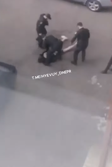 Момент задержания