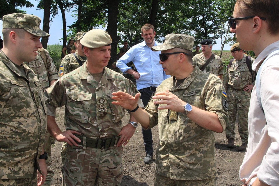 Британцы побывали в зоне ООН