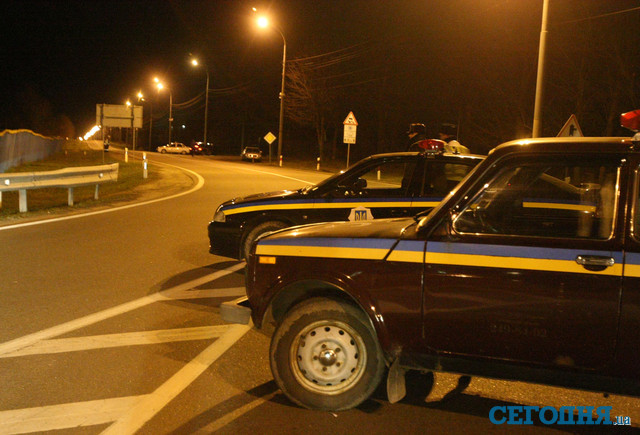 ГАИ заблокировали проезд в Новые Петровцы, как и во время прошлой акции 1 декабря
