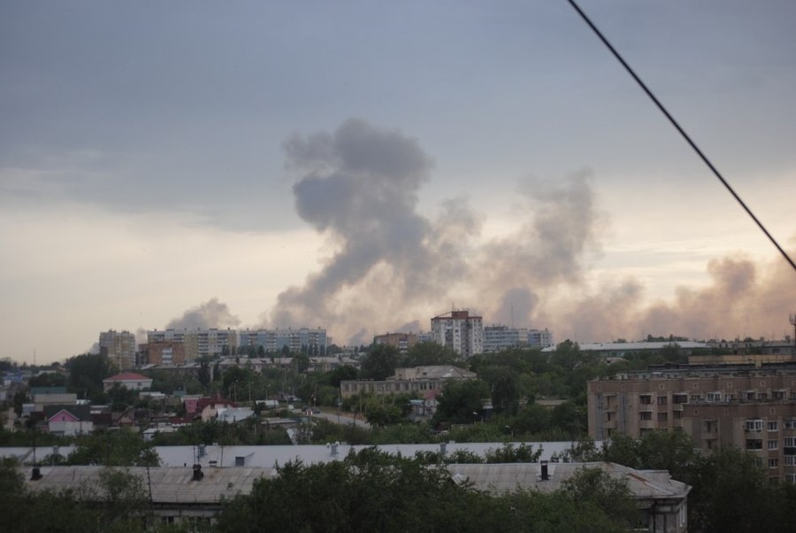 Взрыв на полигоне под Самарой