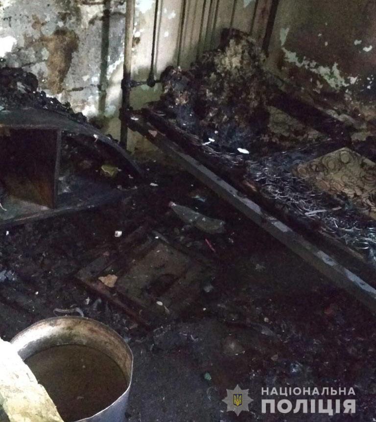 Женщине удалось спастись