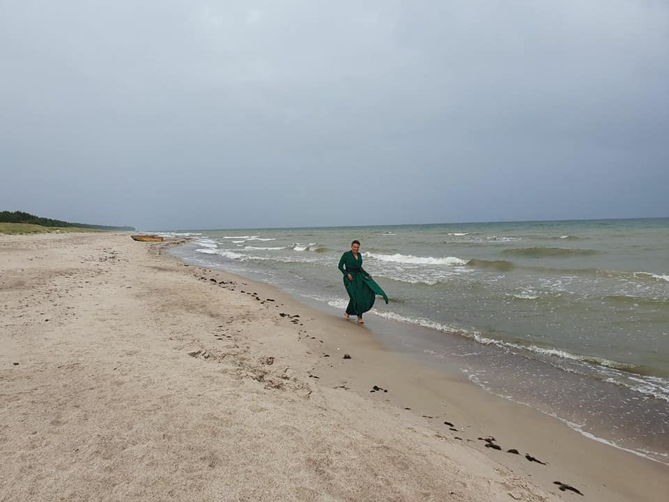 Савченко на Балтийском море