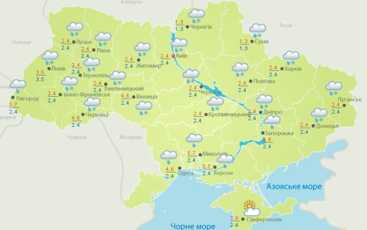 Погода 27 февраля