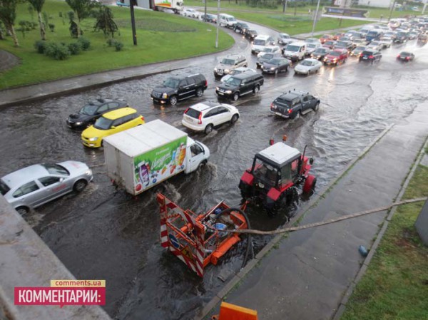 Бесконечные дожди в сентябре привели к подтоплению части регионов Украины