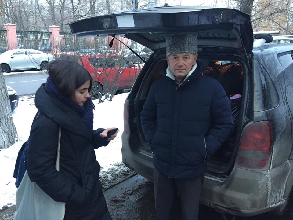Джелялов называет активистов, которые поехали с ним в Москву, отчаянными людьми