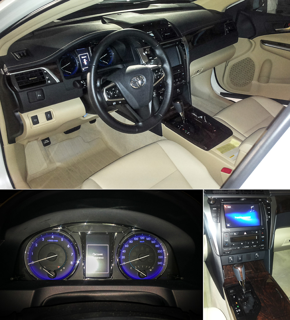 Обновленная Toyota Camry в Москве