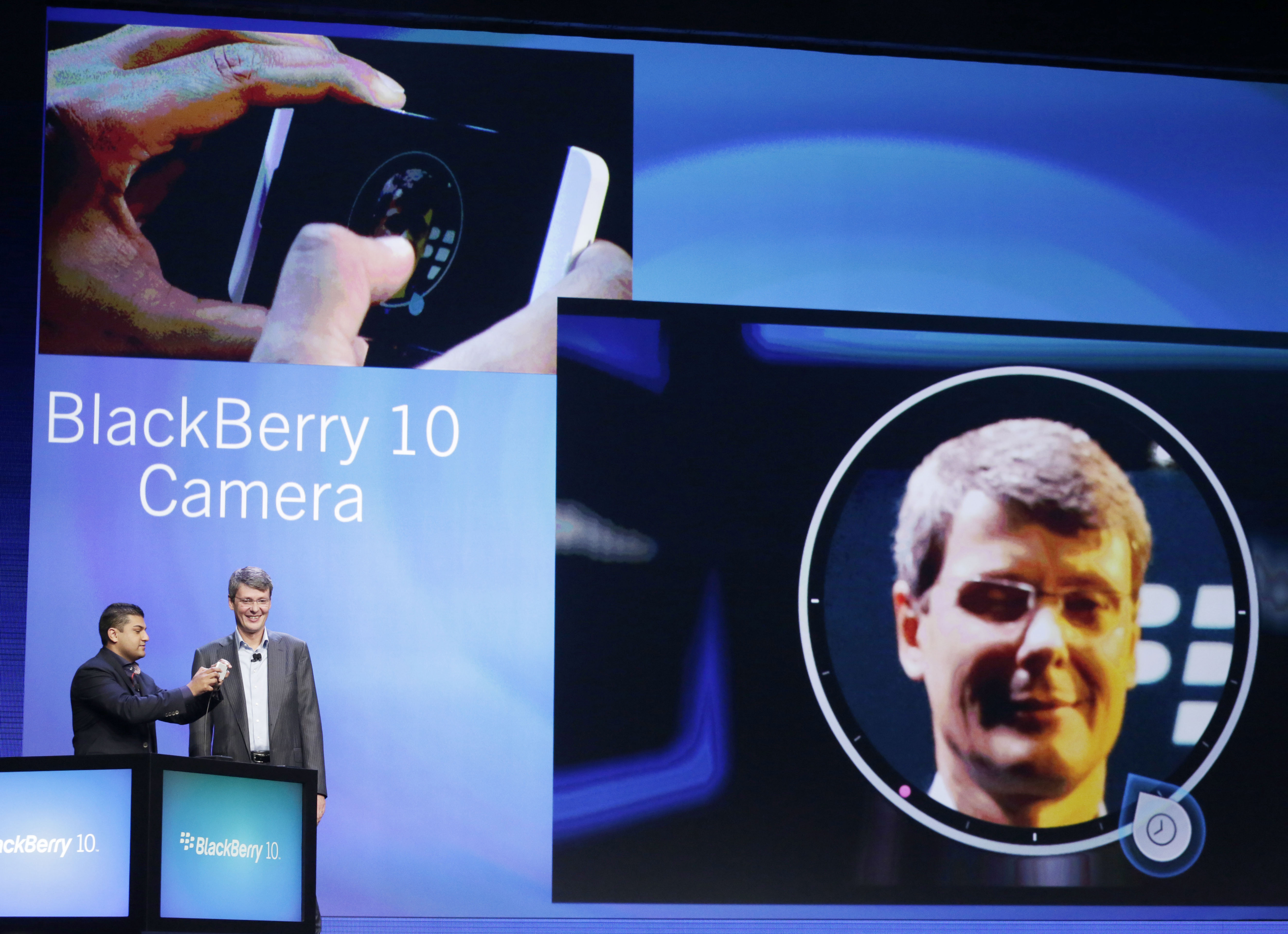 BlackBerry 10 - экран блокировки