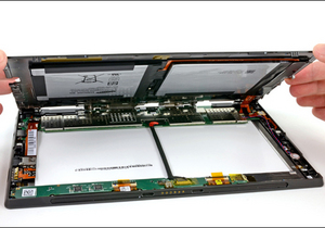 Microsoft Surface разобрали на части