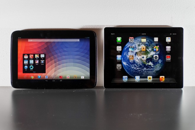 Битва титанов: Nexus 10 против IPad 4