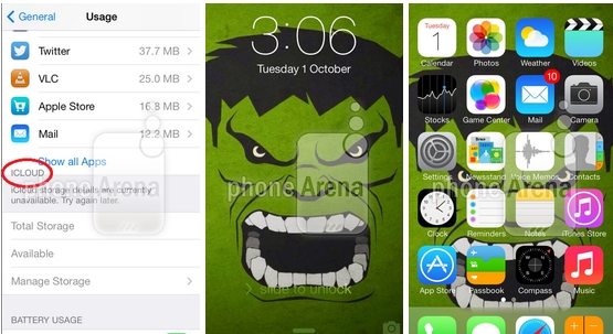 Основные ошибки текущей версии iOS 7.0.2