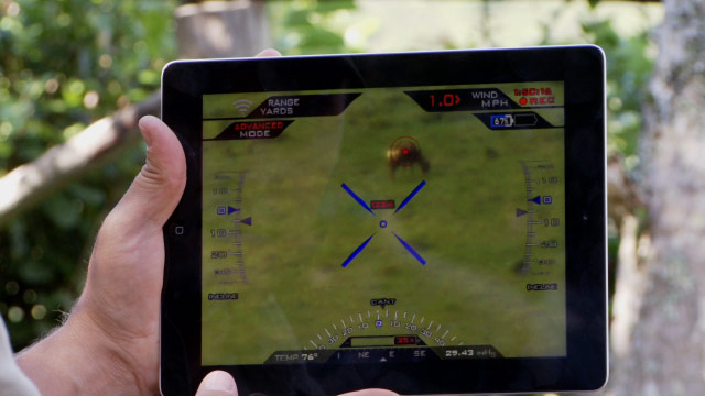 Управлять ружьем можно при помощи iPad и iPhone