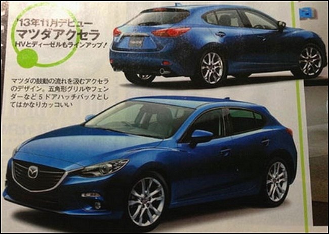 Новая Mazda3 или очередная иллюстрация фанатов?
